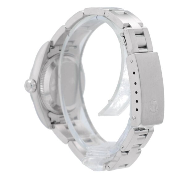 Rolex Oyster perpetual 76080 26mm Salmon Index Arabic Dial Smooth Bezel Oyster - Picture 5 of 11